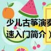 少兒古箏演奏快速入門（關(guān)于少兒古箏演奏快速入門簡(jiǎn)介）