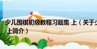 少兒圍棋初級(jí)教程習(xí)題集 上(關(guān)于少兒圍棋初級(jí)教程習(xí)題集 上簡(jiǎn)介)