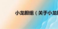 小龍膽組(關(guān)于小龍膽組簡(jiǎn)介)