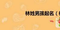 林姓男孩起名(林姓)