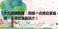 少兒圍棋教程:圍棋一點(diǎn)通啟蒙篇(關(guān)于少兒圍棋教程:圍棋一點(diǎn)通啟蒙篇簡(jiǎn)介)