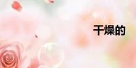 干燥的