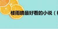樓雨晴最好看的小說(樓雨晴新書)