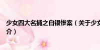 少女四大名捕之白銀慘案(關(guān)于少女四大名捕之白銀慘案簡介)