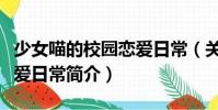 少女喵的校園戀愛日常(關(guān)于少女喵的校園戀愛日常簡介)