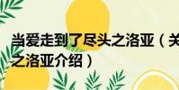 當(dāng)愛(ài)走到了盡頭之洛亞(關(guān)于當(dāng)愛(ài)走到了盡頭之洛亞介紹)