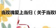 當(dāng)玫瑰愛上當(dāng)歸(關(guān)于當(dāng)玫瑰愛上當(dāng)歸介紹)