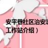 安平巷社區(qū)治安志愿者工作站（關(guān)于安平巷社區(qū)治安志愿者工作站介紹）