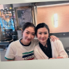 福原愛曬與劉詩雯合照