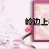 嶺邊上村（關(guān)于嶺邊上村簡介）