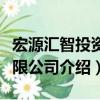 宏源匯智投資有限公司（關(guān)于宏源匯智投資有限公司介紹）