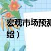 宏觀市場預(yù)測報(bào)告（關(guān)于宏觀市場預(yù)測報(bào)告介紹）