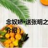 念奴嬌·送張明之赴京西幕（關(guān)于念奴嬌·送張明之赴京西幕介紹）