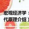 宏觀經(jīng)濟(jì)學(xué)：現(xiàn)代原理（關(guān)于宏觀經(jīng)濟(jì)學(xué)：現(xiàn)代原理介紹）