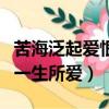 苦海泛起愛恨是什么歌（苦海泛起愛恨是歌曲一生所愛）