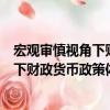 宏觀審慎視角下財(cái)政貨幣政策體制選擇（關(guān)于宏觀審慎視角下財(cái)政貨幣政策體制選擇介紹）