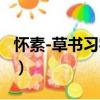 懷素-草書習(xí)字貼（關(guān)于懷素-草書習(xí)字貼介紹）
