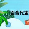 百合代表什么象征意義（百合介紹）