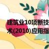 建筑業(yè)10項(xiàng)新技術(shù)(2010)應(yīng)用指南（關(guān)于建筑業(yè)10項(xiàng)新技術(shù)(2010)應(yīng)用指南介紹）