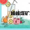 峰峰煤礦志（關(guān)于峰峰煤礦志簡介）