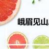 峨眉見山府（關(guān)于峨眉見山府簡(jiǎn)介）