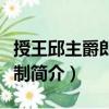 授王邱主爵郎中等制（關(guān)于授王邱主爵郎中等制簡介）