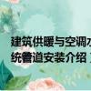建筑供暖與空調(diào)水系統(tǒng)管道安裝（關(guān)于建筑供暖與空調(diào)水系統(tǒng)管道安裝介紹）