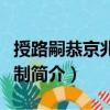 授路嗣恭京兆少尹制（關(guān)于授路嗣恭京兆少尹制簡(jiǎn)介）
