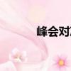 峰會對決（關(guān)于峰會對決簡介）