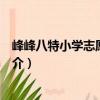 峰峰八特小學(xué)志愿服務(wù)隊（關(guān)于峰峰八特小學(xué)志愿服務(wù)隊簡介）