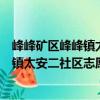 峰峰礦區(qū)峰峰鎮(zhèn)太安二社區(qū)志愿服務(wù)隊（關(guān)于峰峰礦區(qū)峰峰鎮(zhèn)太安二社區(qū)志愿服務(wù)隊簡介）