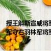 授王斛斯宣威將軍守右羽林軍將軍制（關(guān)于授王斛斯宣威將軍守右羽林軍將軍制簡介）
