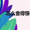怎么舍得恨你（關于怎么舍得恨你介紹）