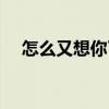 怎么又想你了（關(guān)于怎么又想你了介紹）