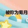 被稱(chēng)為菊月的月份是哪個(gè)（菊月的介紹）