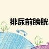 排尿前膀胱壓（關于排尿前膀胱壓簡介）