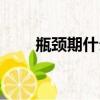 瓶頸期什么意思（瓶頸期是啥意思）