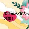怎樣選人·留人·調(diào)人·辭人（關(guān)于怎樣選人·留人·調(diào)人·辭人介紹）