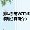 排隊系統(tǒng)WITNESS建模與仿真（關(guān)于排隊系統(tǒng)WITNESS建模與仿真簡介）