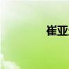 崔亞允（關(guān)于崔亞允簡介）