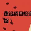 建設(shè)項目投資控制（關(guān)于建設(shè)項目投資控制介紹）