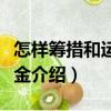怎樣籌措和運作資金（關(guān)于怎樣籌措和運作資金介紹）