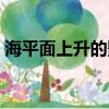 海平面上升的影響（海平面上升有什么影響）