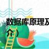 數(shù)據(jù)庫原理及應(yīng)用（關(guān)于數(shù)據(jù)庫原理及應(yīng)用簡介）
