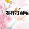 怎樣打羽毛球（關于怎樣打羽毛球介紹）