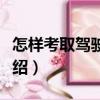 怎樣考取駕駛執(zhí)照（關(guān)于怎樣考取駕駛執(zhí)照介紹）