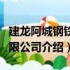 建龍阿城鋼鐵有限公司（關(guān)于建龍阿城鋼鐵有限公司介紹）