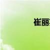 崔麗英（關(guān)于崔麗英簡介）