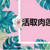 活取肉蓮是什么（活取肉蓮介紹）