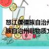 怒江傈僳族自治州非物質(zhì)文化遺產(chǎn)保護條例（關(guān)于怒江傈僳族自治州非物質(zhì)文化遺產(chǎn)保護條例介紹）